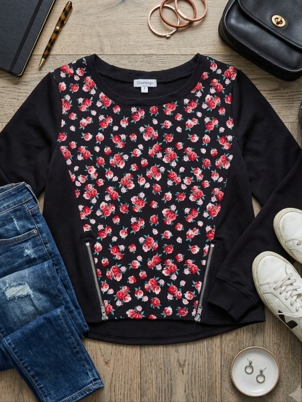 Olsenboye Rose Sweatshirt